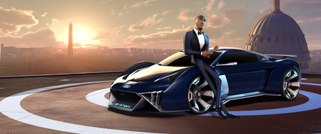Audi RSQ E-Tron, el primer concept car ficticio diseñado para una película animada.