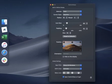 スイッチガラス