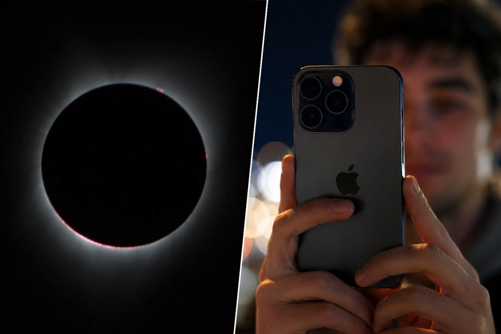 Fotografiar el eclipse con el iPhone puede acabar saliendo caro. Pero hay una forma de proteger sus lentes 