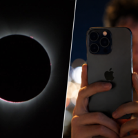 Fotografiar el eclipse con el iPhone puede acabar saliendo caro. Pero hay una forma de proteger sus lentes 
