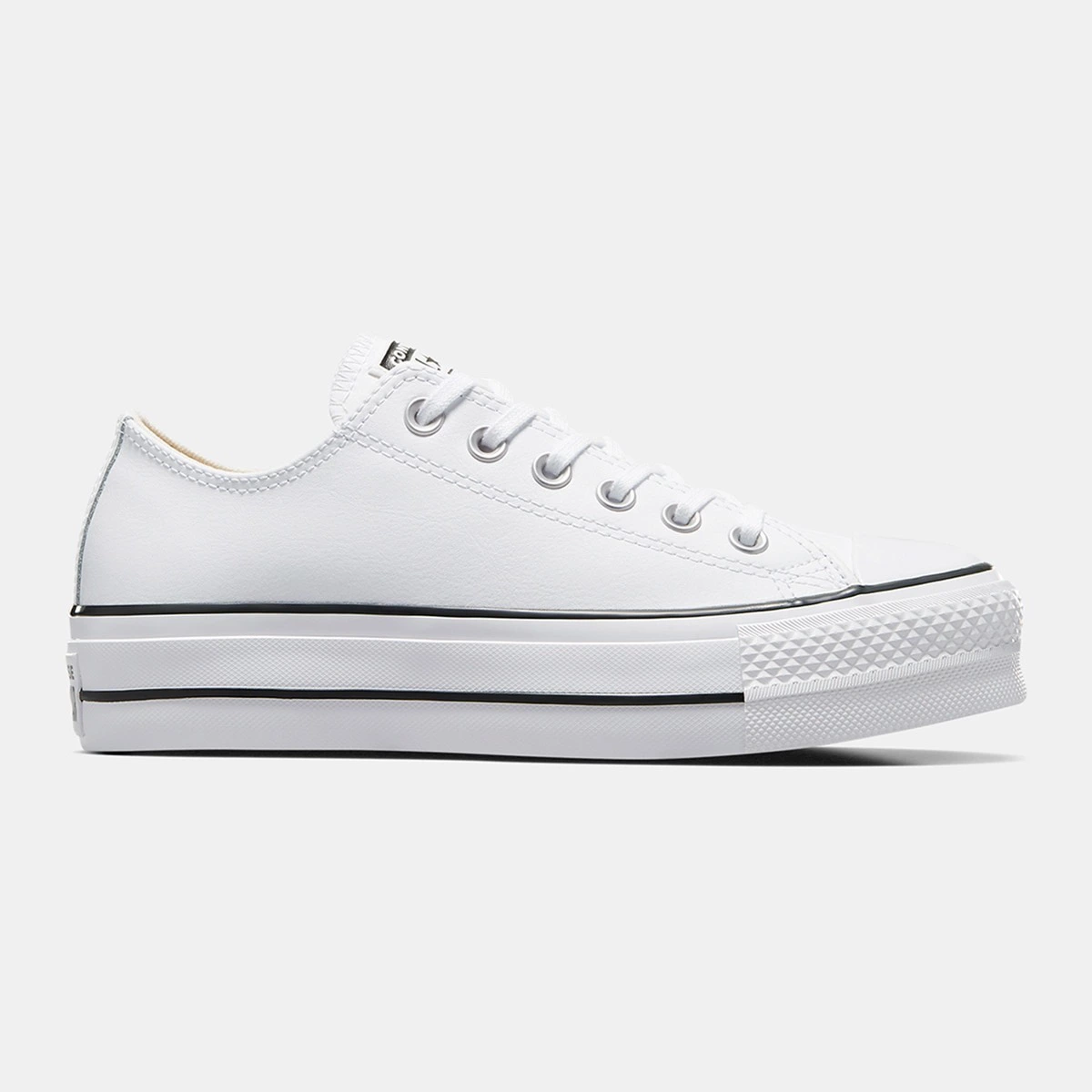 Converse - Zapatillas casual de mujer Chuck Taylor All Star Lift Clean Platform Baja Piel Converse.
