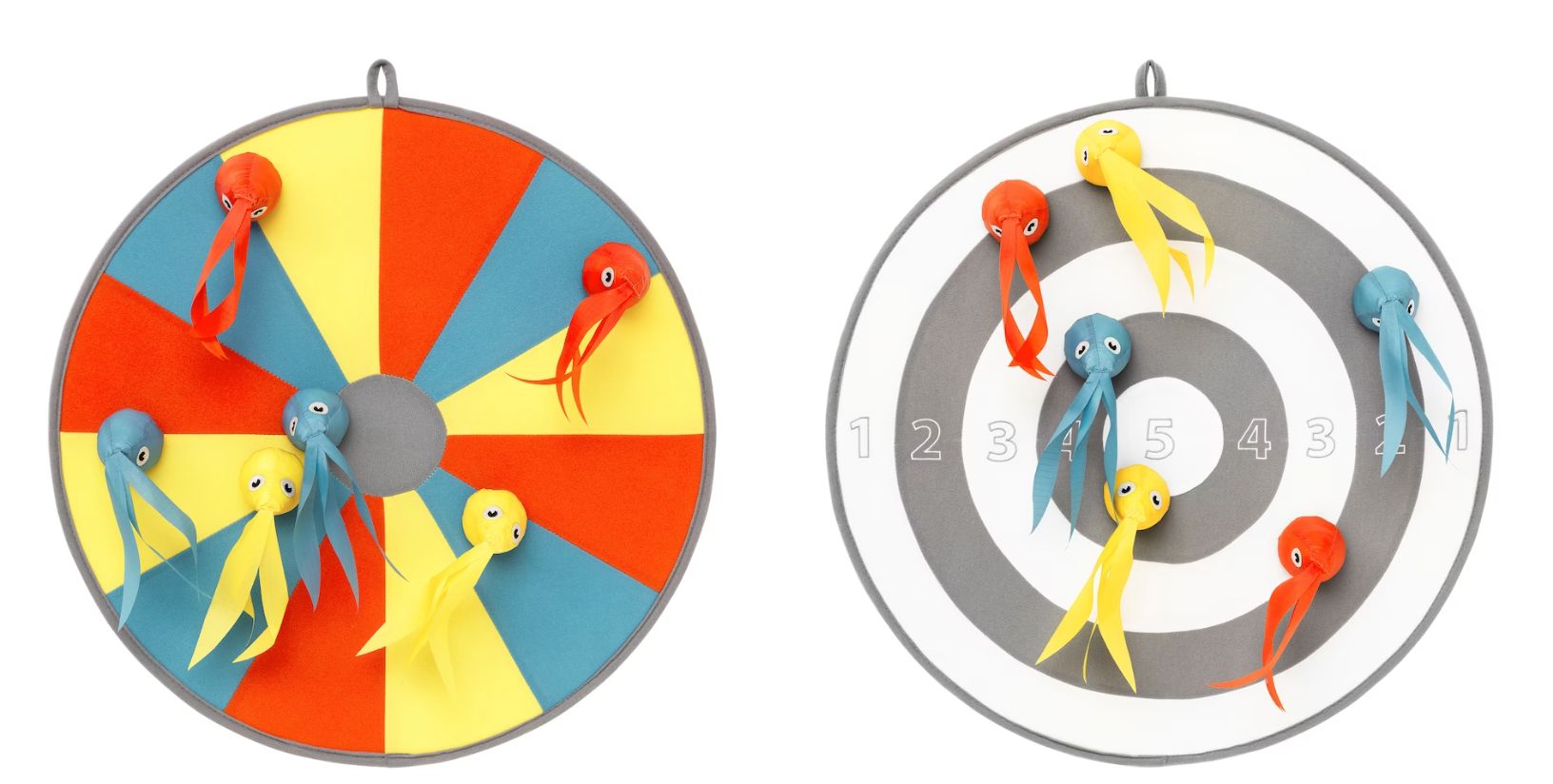 Diana de juego de colores con números