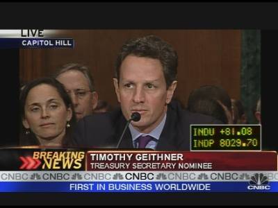 Tim Geithner protagoniza gran escándalo financiero