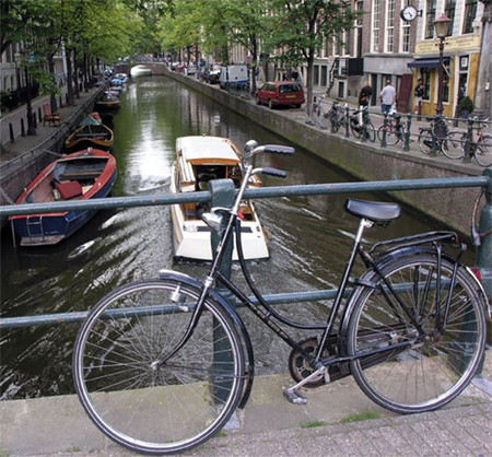 Para ir en bicicleta por Ámsterdam