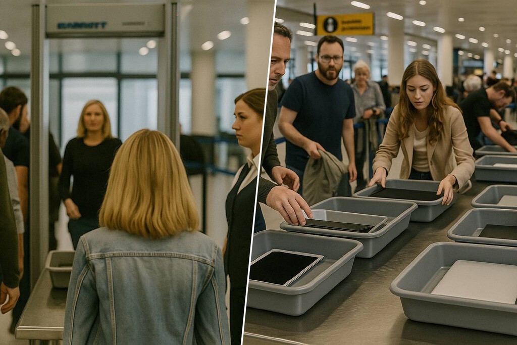 Los robos en el control de seguridad del aeropuerto cada vez son más frecuentes. Y el móvil es el objeto más preciado para los ladrones 