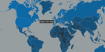 Según Akamai, la velocidad de conexión media en España es de 4,9 Mbps