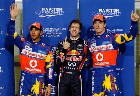 Pole de Sebastian Vettel en Abu Dhabi. Y van 14