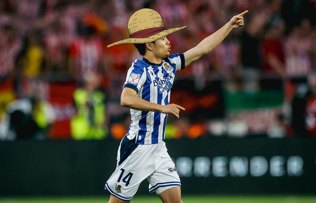 De las cosas más bonitas me ha pasado después del fútbol: Kubo acaba de ganar la Copa del Rey con la Real Sociedad y lo primero que ha hecho ha sido recomendar One Piece 