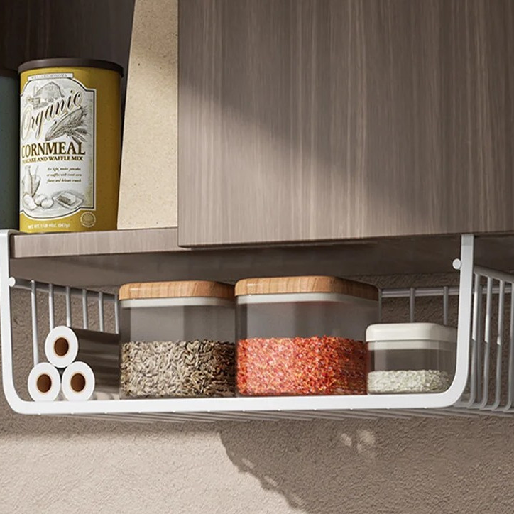 Organizador debajo del estante