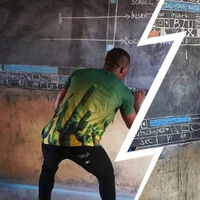 Una captura de pantalla con tiza. La historia detrás de un profesor que dibujó toda la superficie de Word en la pizarra de sus alumnos 