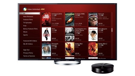 Sony lanza oficialmente Video Unlimited 4k