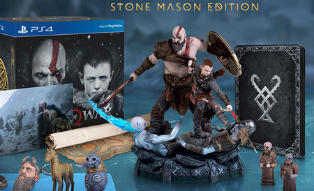 Si eres fan de God of War, tienes que echarle un ojo a la suculenta Stone Mason Edition