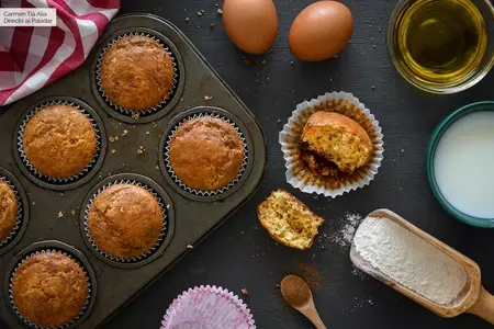 Receta de magdalenas caseras bajas en azúcar: más saludables, pero igual de deliciosas