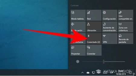 activar y desactivar el Bluetooth Windows 10