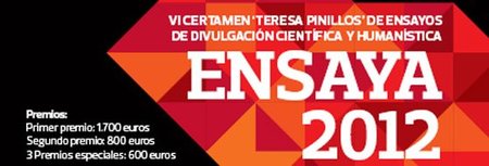 Ensaya’12: abierta la convocatoria del VI certamen «Teresa Pinillos»