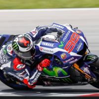 Jorge Lorenzo, a menos de una décima del récord de pista en el primer día de test oficial en Sepang