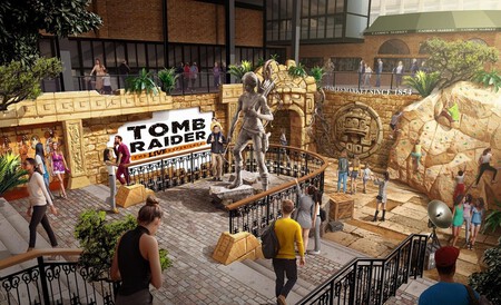 Selva, tirolinas y ríos de lava en Tomb Raider: The Live Experience, el centro basado en Lara Croft que llegará en 2022
