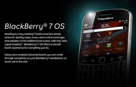 BlackBerry presenta BlackBerry OS 7 para sus nuevos dispositivos