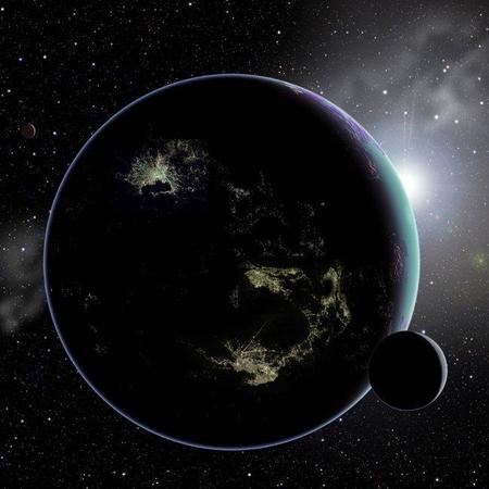 La luz de las ciudades podría revelar vida extraterrestre