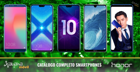 Honor 8x y 8X Max, así encajan dentro del catálogo completo de smartphones Honor en 2018