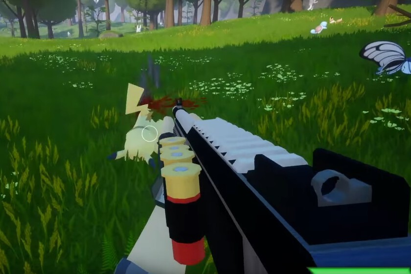 El videojuego más cruel del año es un shooter en primera persona de Pokémon. ¿Objetivo? Matarlos a todos