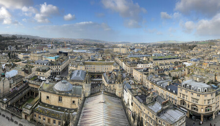 View From The Top Of Bath Abbey