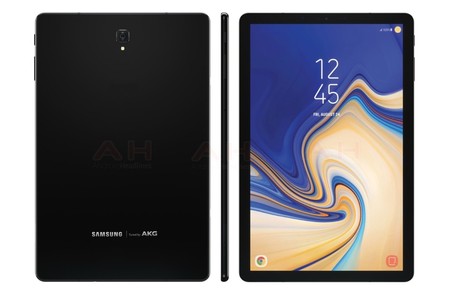 La Samsung Galaxy Tab S4 llegaría con bordes reducidos y sin botón físico según nuevos renders filtrados