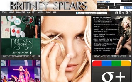 Britney Spears, la primera en llegar al millón de seguidores en Google+