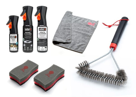 Kit De Limpieza Para Barbacoas De Carbon