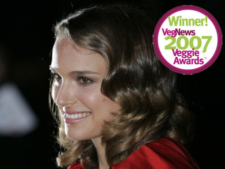 Natalie Portman nombrada la mejor celebridad vegetariana