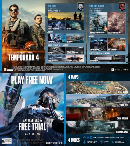 ¡Vuelve la competencia entre shooters! Battlefield 6 anuncia una prueba gratuita durante una semana y Call of Duty casi más de lo mismo