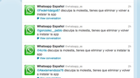 Error en la última actualización de WhatsApp para iPhone: no actualicéis hasta nuevo aviso