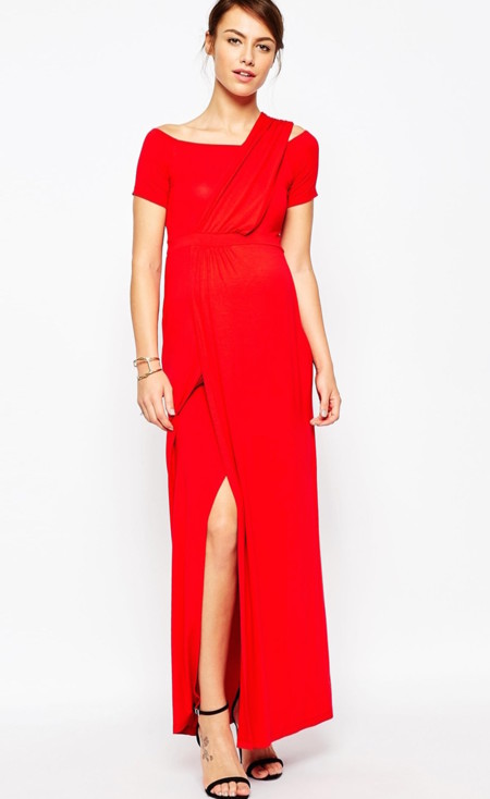 11 vestidos premamá de Asos perfectos para estas fiestas navideñas