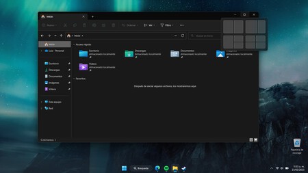 Dividir pantalla Windows 11
