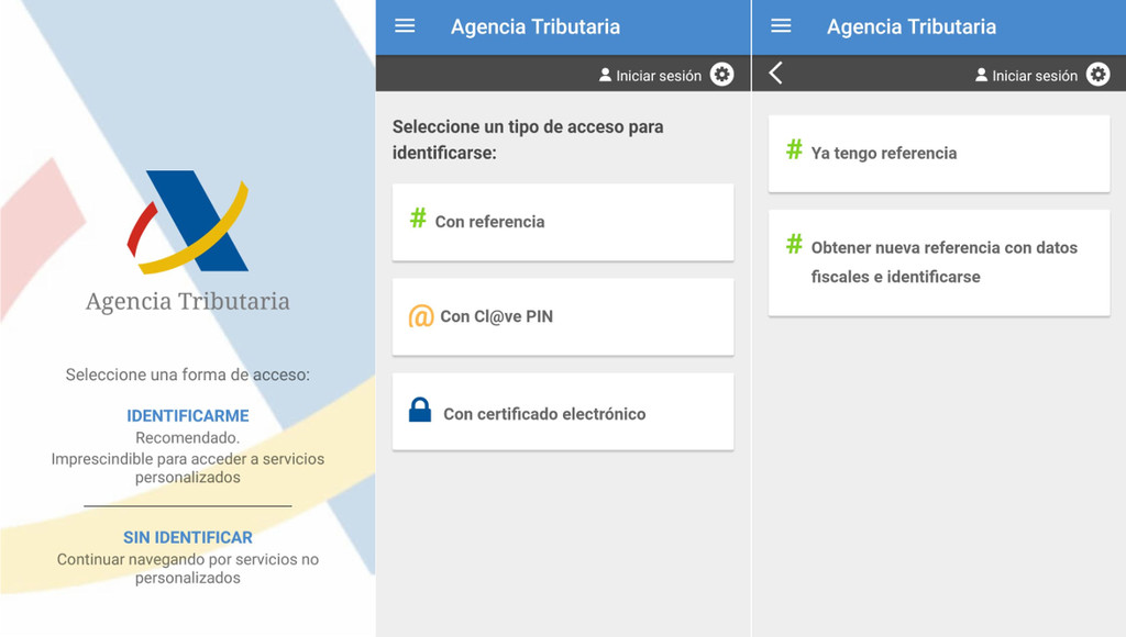 Así funciona la app de la Agencia Tributaria para confirmar tu borrador