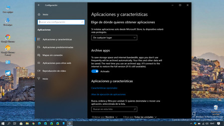 Esta función de iOS da el salto a Windows: el sistema eliminará las aplicaciones que no usamos de forma automática