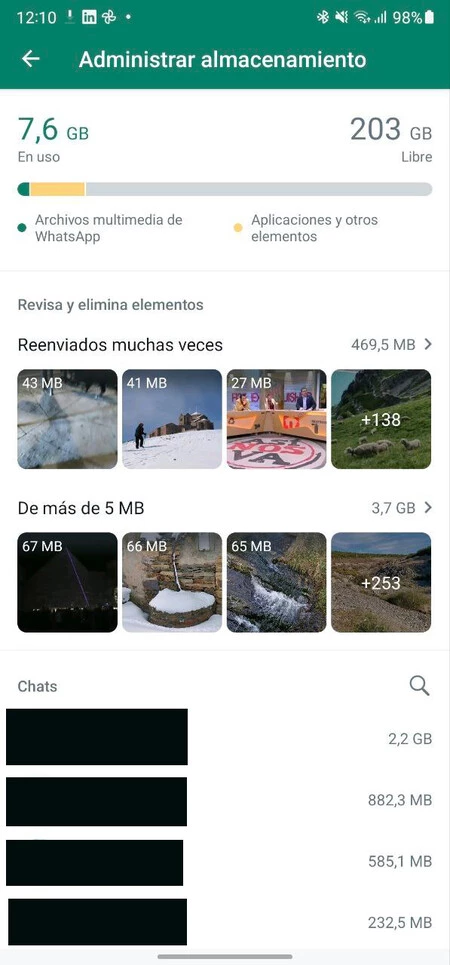 WhatsApp, Cómo usar el 'Limpiador de WhatsApp' en tu móvil Xiaomi, DATA