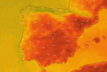 Con estas webs puedes ver en directo la evolución de la ola de calor y de las altas temperaturas del verano