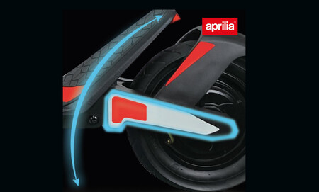 Suspensión trasera Aprilia eSR2