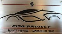Ferrari F150 Project, private preview en Maranello