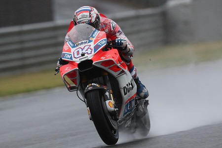 Andrea Dovizioso: “Estoy muy contento, hoy hemos ido rápido desde el principio con el neumático duro”