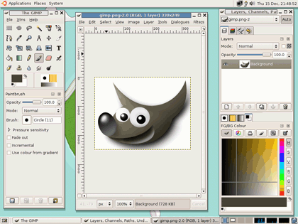 Rediseñando GIMP