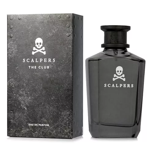Scalpers The Club, Eau de Parfum para Hombre, Fragancia Aromática Amaderada, 125 ml con Vaporizador