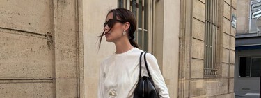 Las faldas midi negras de Stradivarius elegantes y versátiles que llevaremos con zapatos de tacón o con botas en octubre 2026 