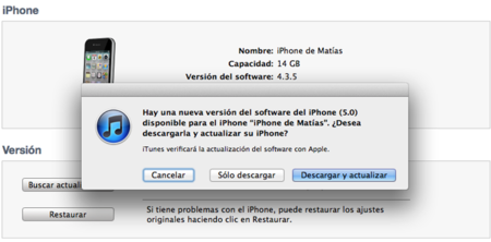 iOS 5 ya disponible en iTunes