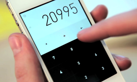 Rechner, una calculadora gestual para iOS
