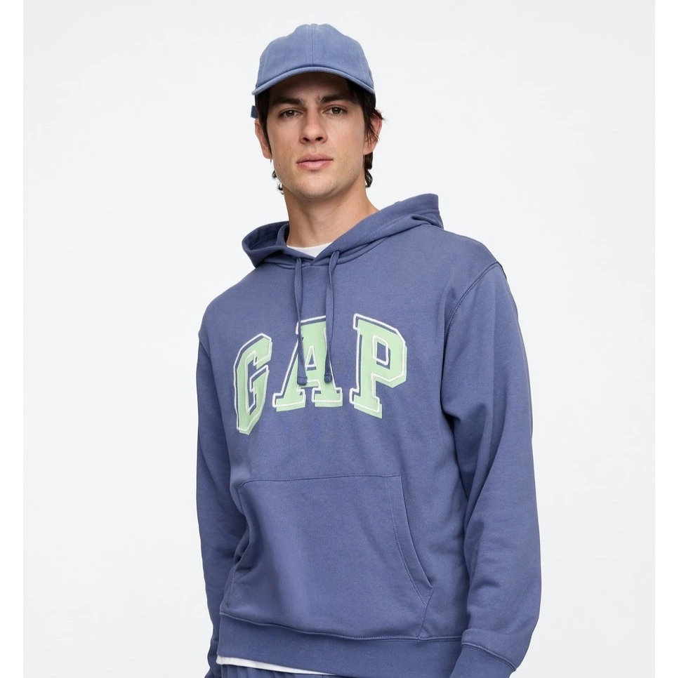 Sudadera con capucha de hombre con logotipo