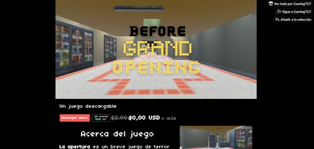 Juego Gratis Horror Thriller 12 Enero