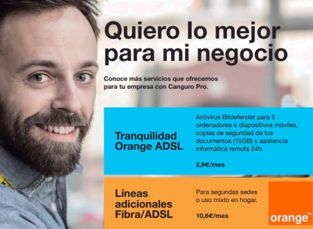 La nueva tarifa Canguro de Orange más completa, será exclusiva para empresas de momento