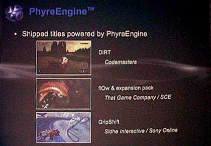 GDC 2008: Sony desvela PhyreEngine, un motor gráfico gratuito
